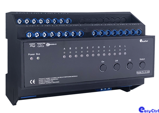12路16A智能開(kāi)關(guān)模塊