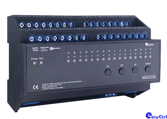 16路16A智能開(kāi)關(guān)模塊