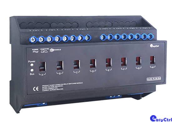 8路20A智能開(kāi)關(guān)模塊