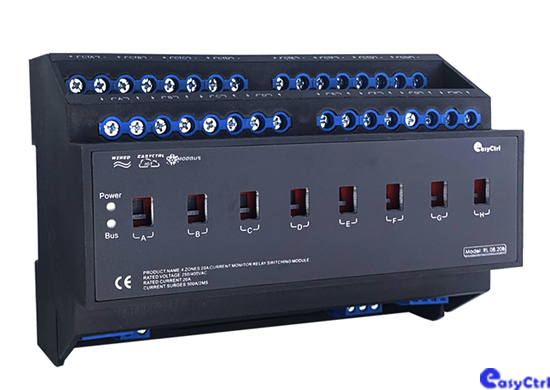 8路20A智能開(kāi)關(guān)模塊帶電流檢測(cè)